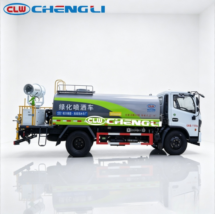 Dongfeng 9.28 m³ Fog Cannon Dust Suppression Truck, verified source view 2