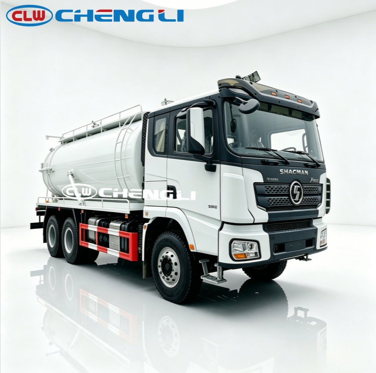 Shacman 6x4 Combination Sewer Jetting and Suction Truck