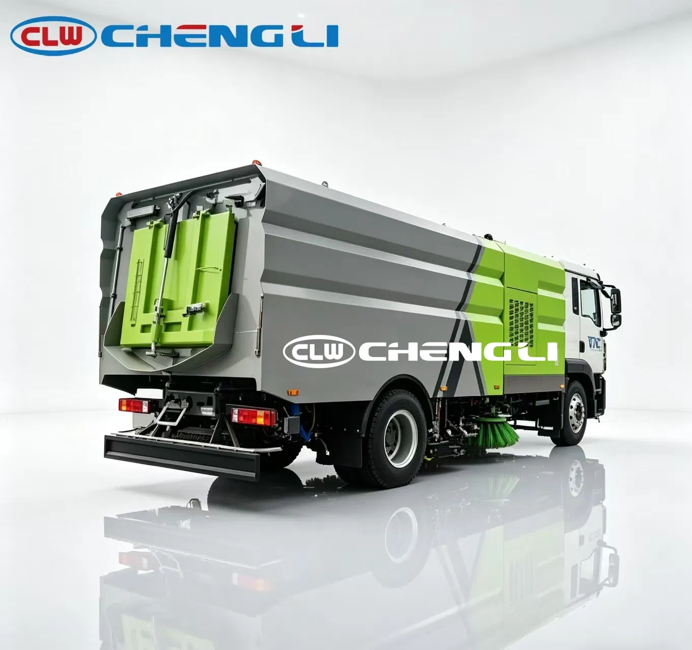Heavy-Duty Municipal Street Sweeper Truck, verified source view 5