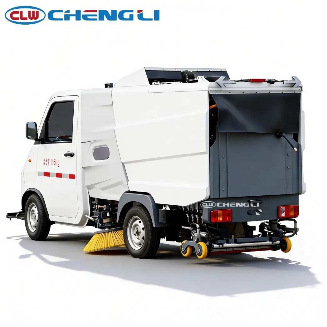 Geely Compact Electric Road Sweeper Truck, verified source view 5