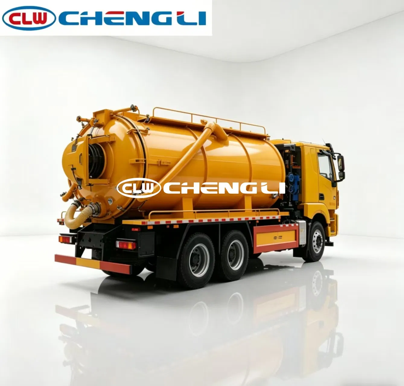 HOWO 6x4 11.25 m³ Vacuum Sewage Truck, verified source view 4
