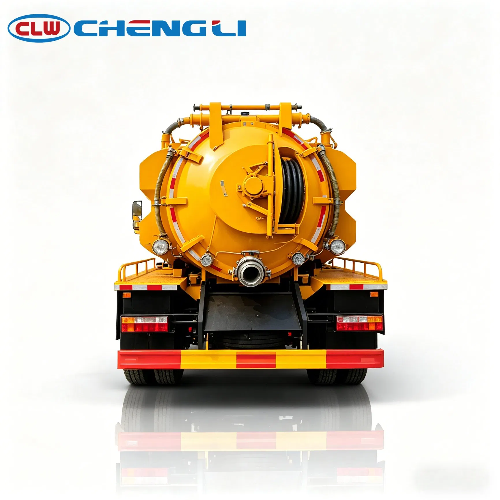 Dongfeng 6 m³ Compact Combination Sewer Cleaning Truck, verified source view 3