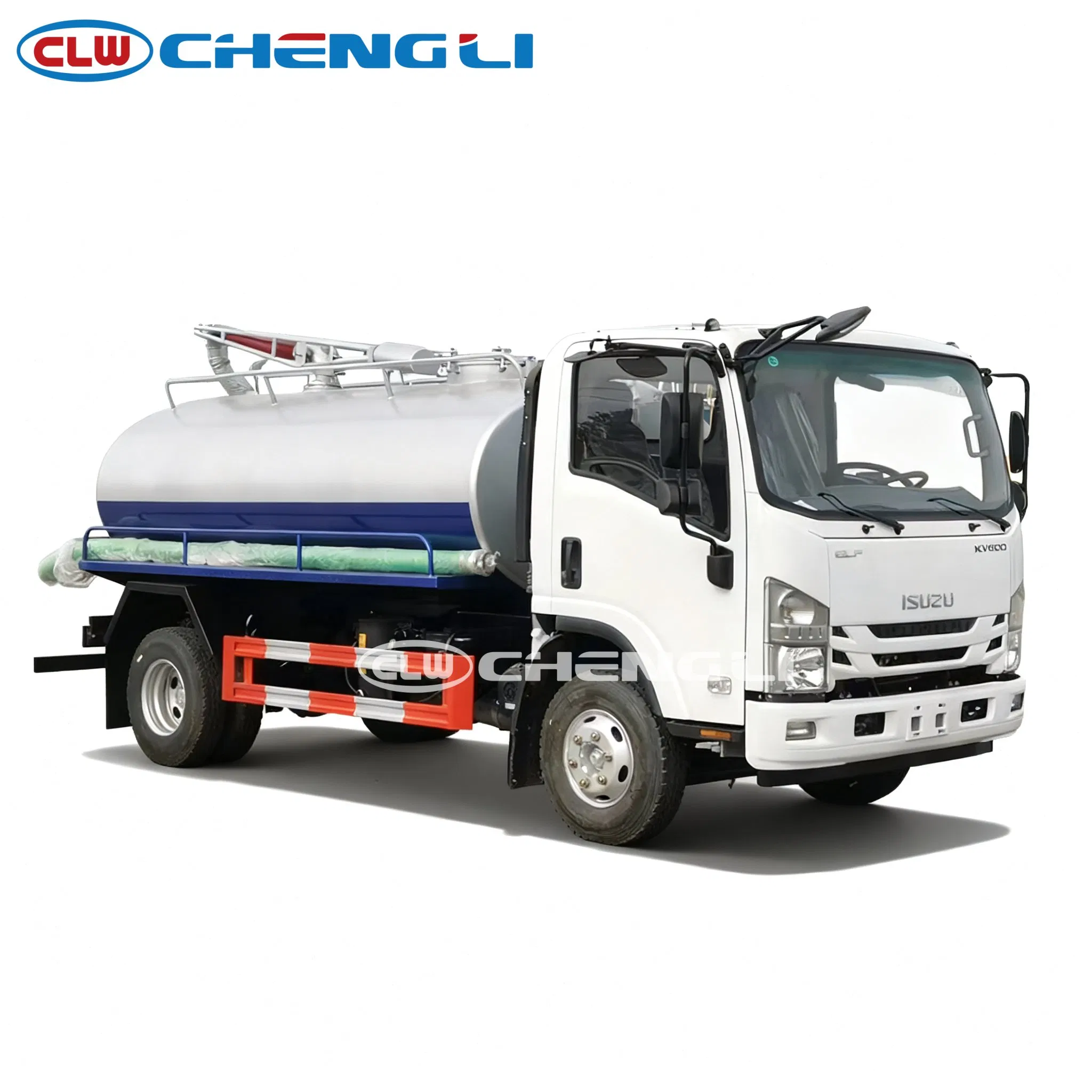 Isuzu 6 m³ 4x2 Vacuum Sewage Suction Truck, verified source view 3