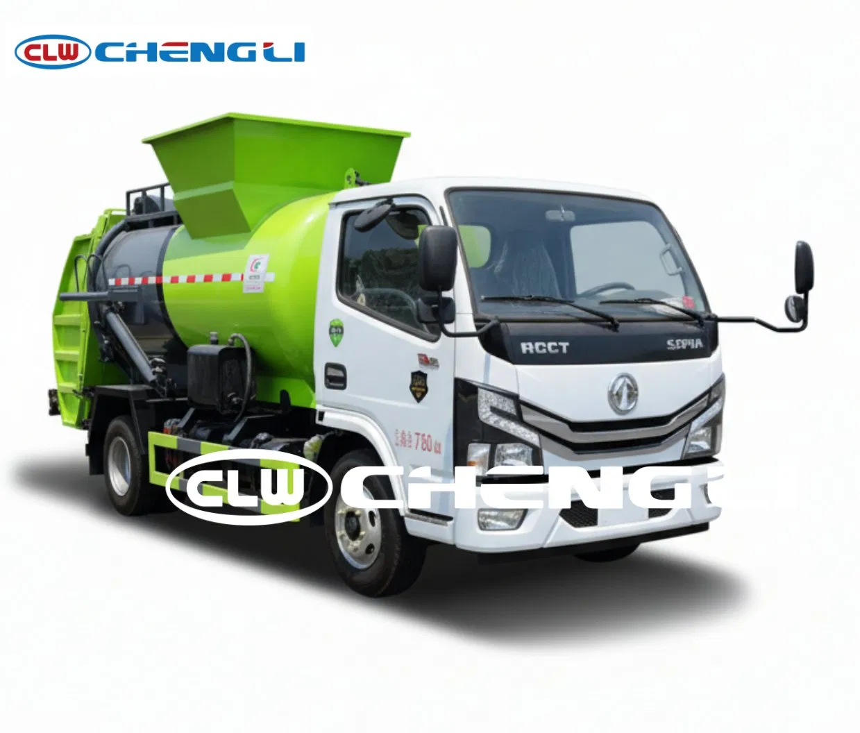 Dongfeng D6 Kitchen Waste Collection Truck, verified source view 2