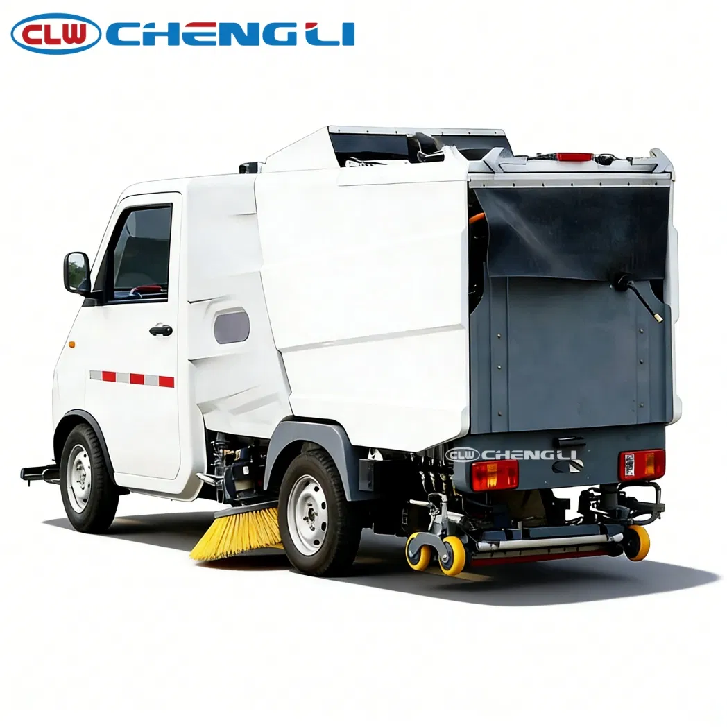 Geely Compact Electric Road Sweeper Truck, verified source view 3