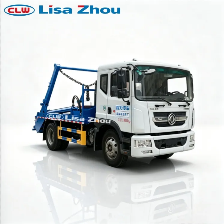 Self-Unloading Swing Arm Garbage Truck, verified source view 3