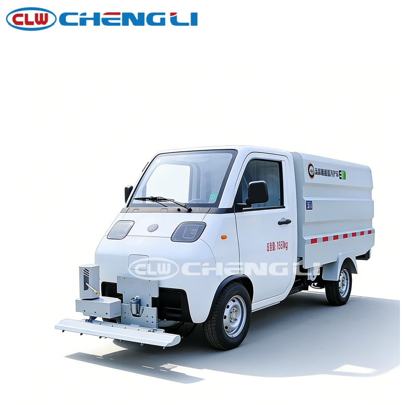 2-Ton Electric Street Washer with Water Spray System