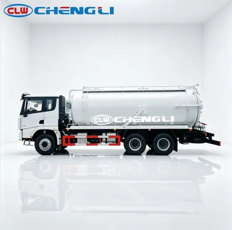Shacman 6x4 Combination Sewer Jetting and Suction Truck, verified source view 3
