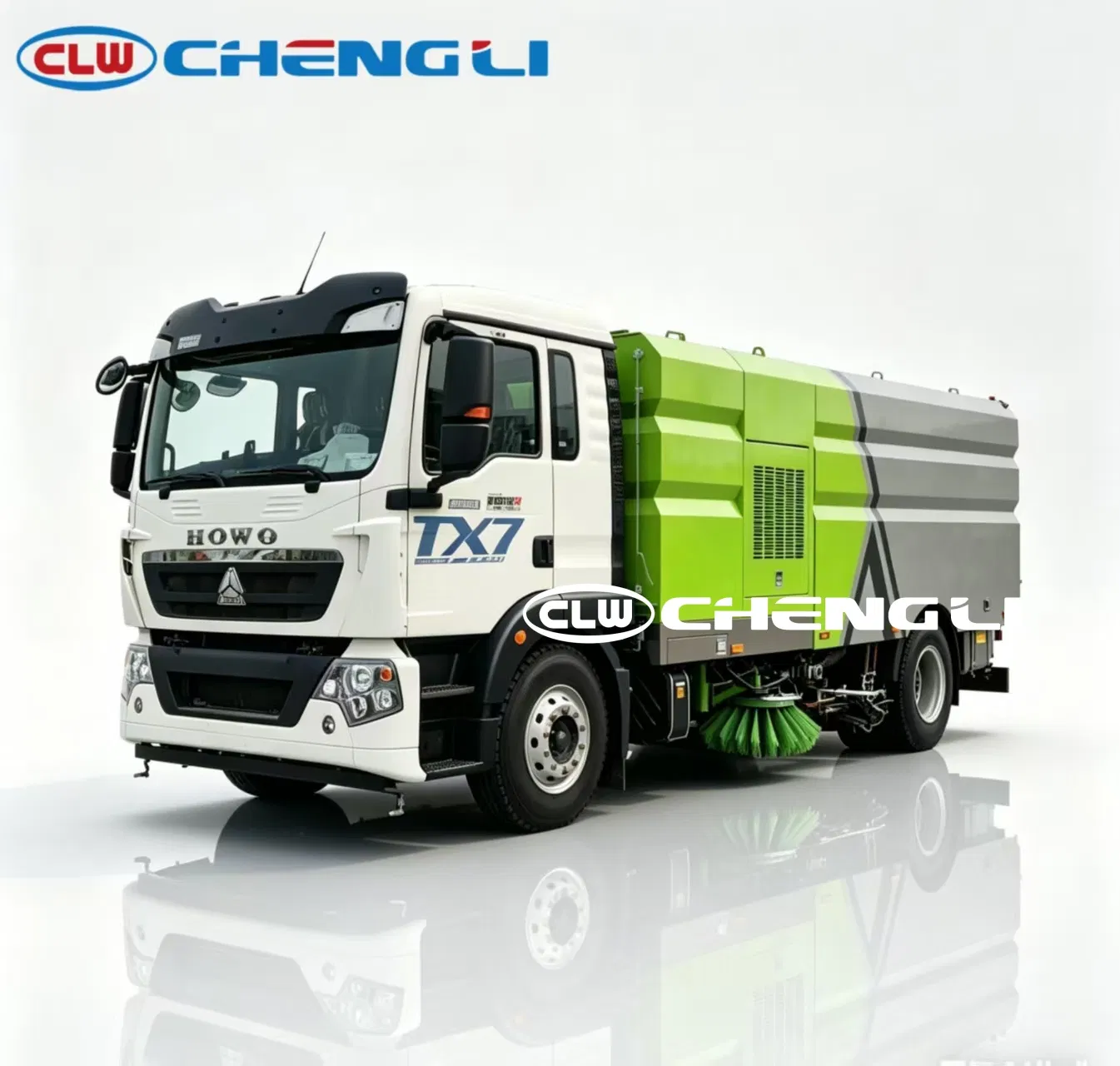 Heavy-Duty Municipal Street Sweeper Truck, verified source view 2