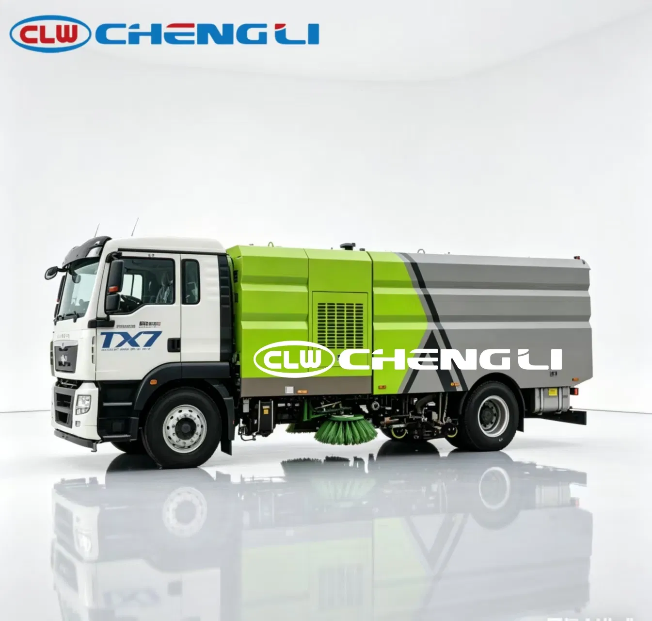Heavy-Duty Municipal Street Sweeper Truck, verified source view 3