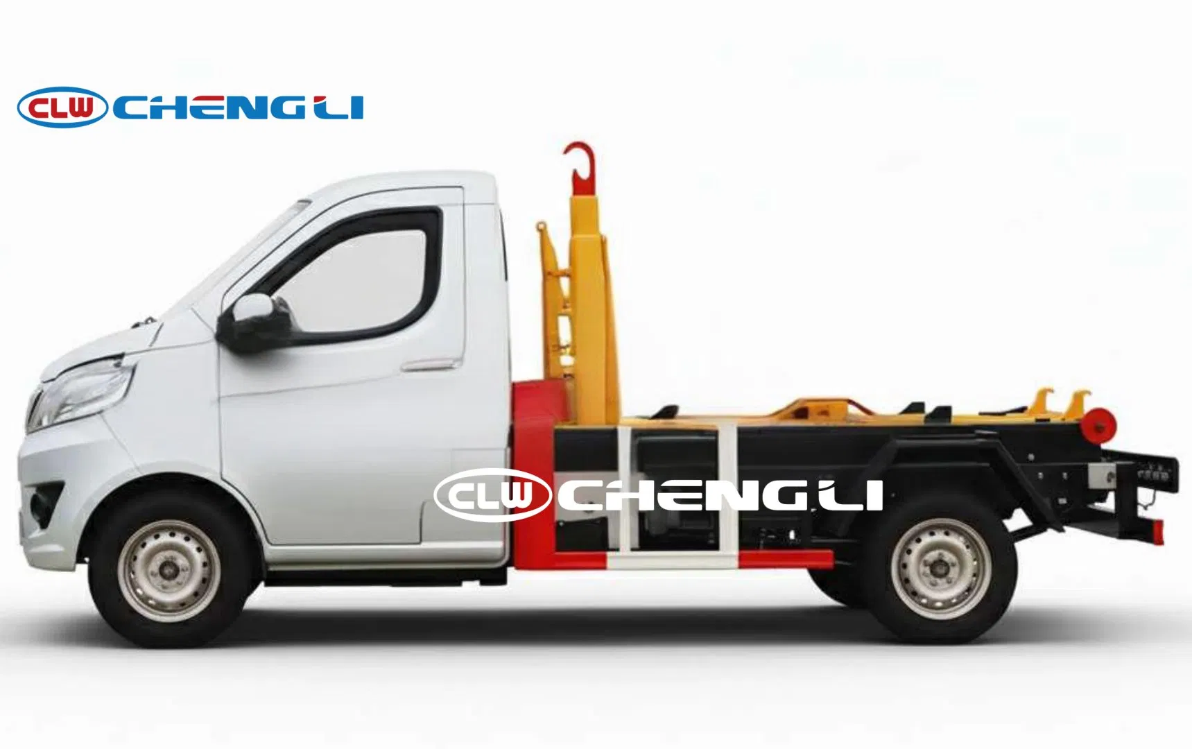 4x2 2.5 m³ Hook Lift Garbage Truck, verified source view 4