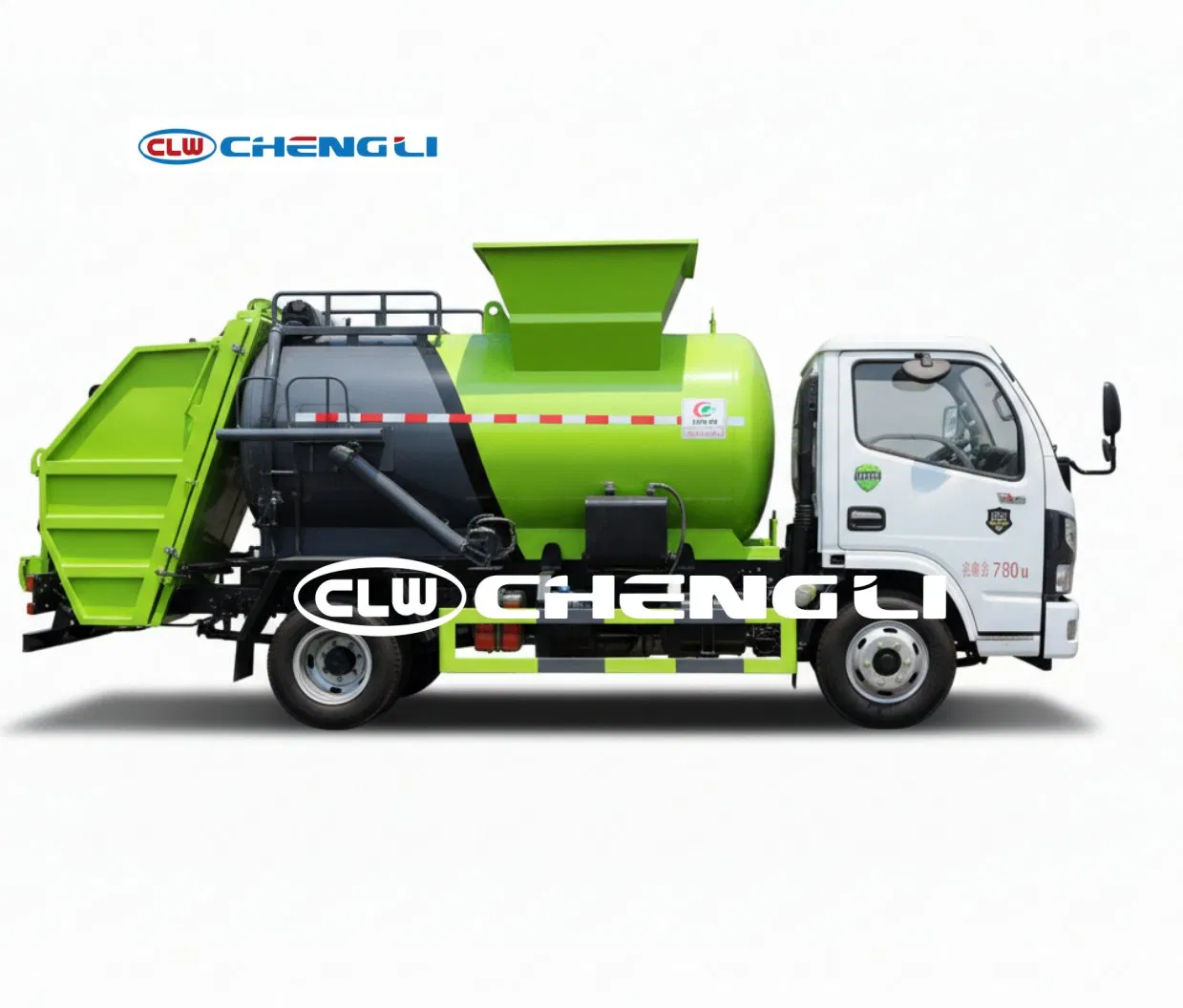 Dongfeng D6 Kitchen Waste Collection Truck, verified source view 3