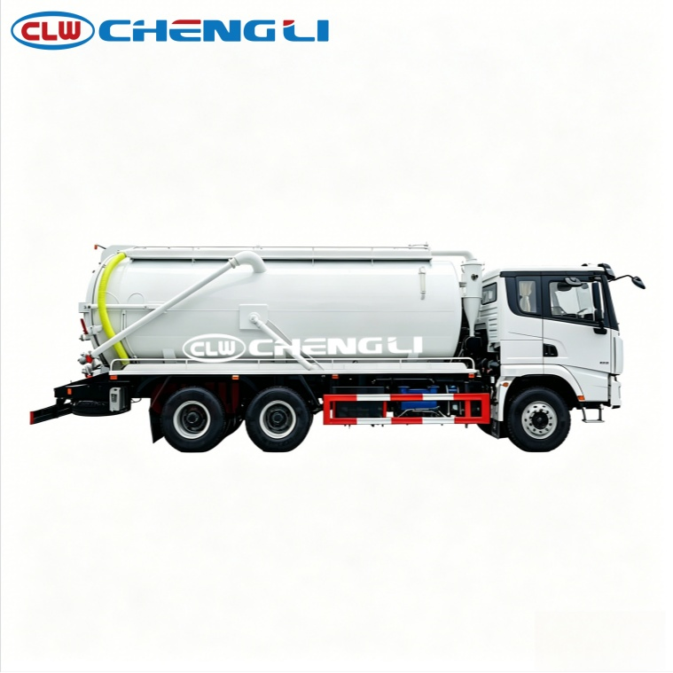 Shacman 6x4 Vacuum Sewage Suction Truck, verified source view 4