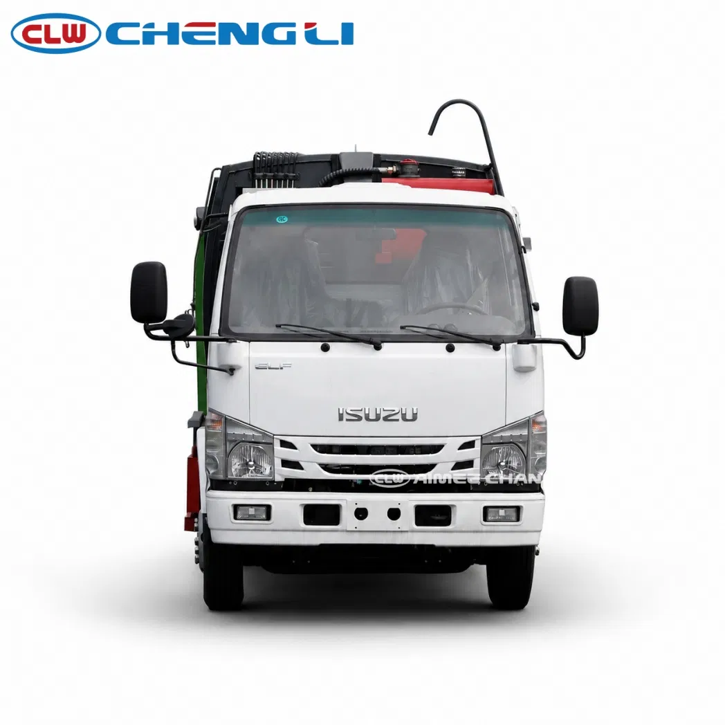 Isuzu 6 m³ Sealed Garbage Compactor Truck, verified source view 2