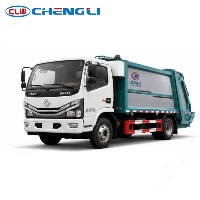 Dongfeng 7.36-Ton 4x2 Garbage Compactor Truck, verified source view 4