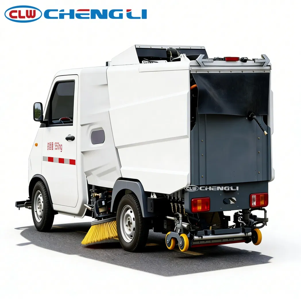 Geely Electric High-Pressure Washing Sweeper, verified source view 3