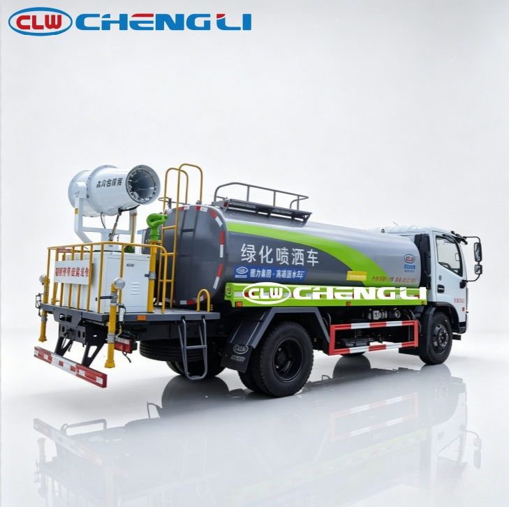 Dongfeng 9.28 m³ Fog Cannon Dust Suppression Truck, verified source view 5