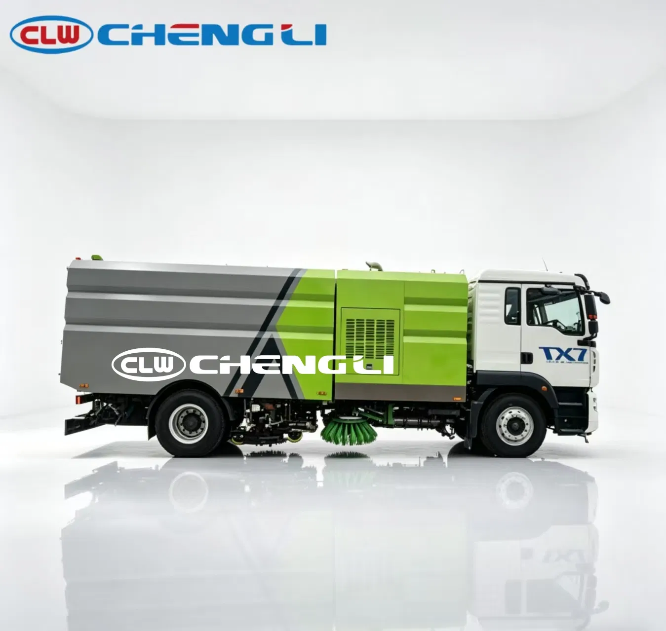 Heavy-Duty Municipal Street Sweeper Truck, verified source view 4