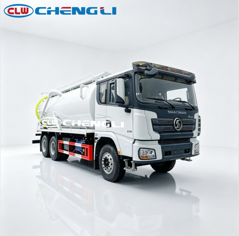 Shacman 6x4 Vacuum Sewage Suction Truck