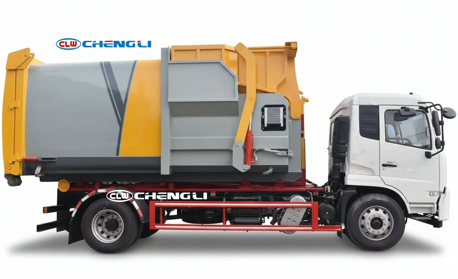 Dongfeng 190 HP Hook Lift Garbage Truck, verified source view 3