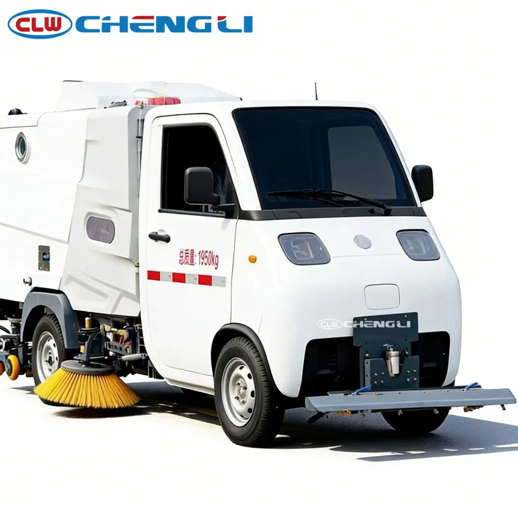 Geely Compact Electric Road Sweeper Truck, verified source view 4