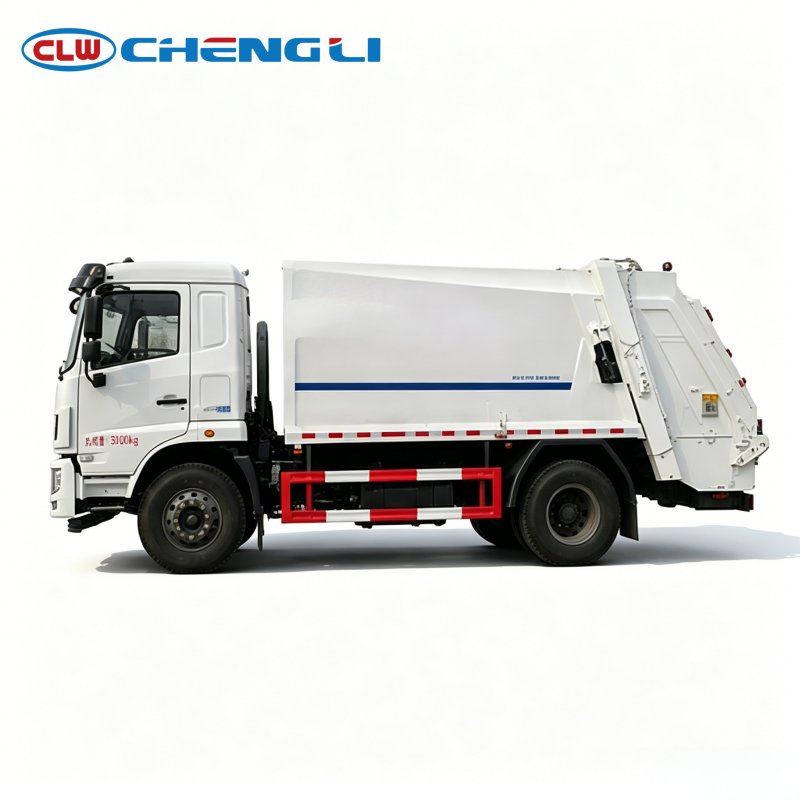 Chengli Hydraulic Swing Arm Garbage Truck, verified source view 3
