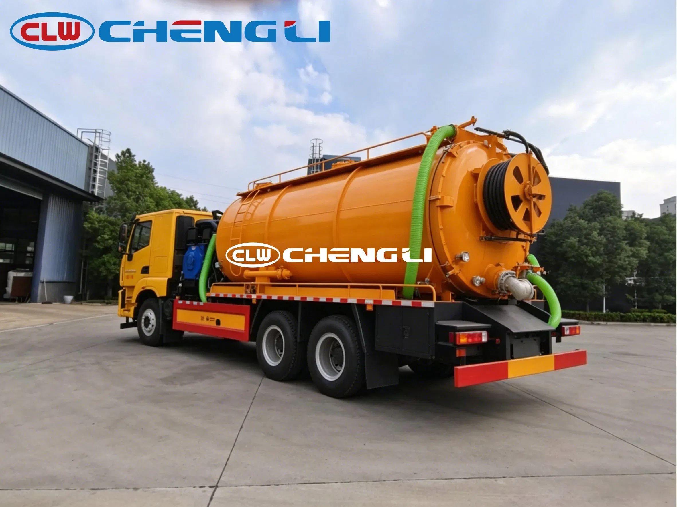 HOWO 6x4 11.25 m³ Vacuum Sewage Truck, verified source view 5