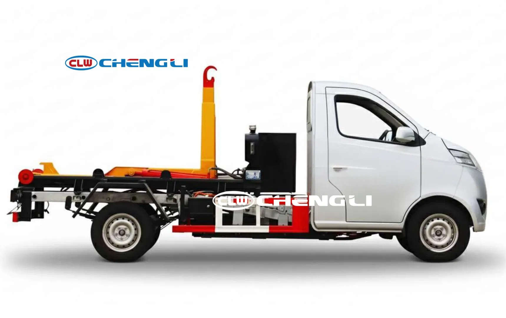 4x2 2.5 m³ Hook Lift Garbage Truck