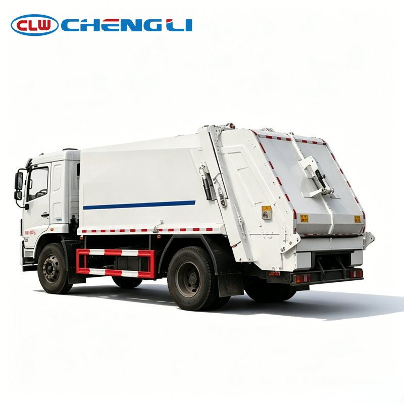 Chengli Hydraulic Swing Arm Garbage Truck, verified source view 4