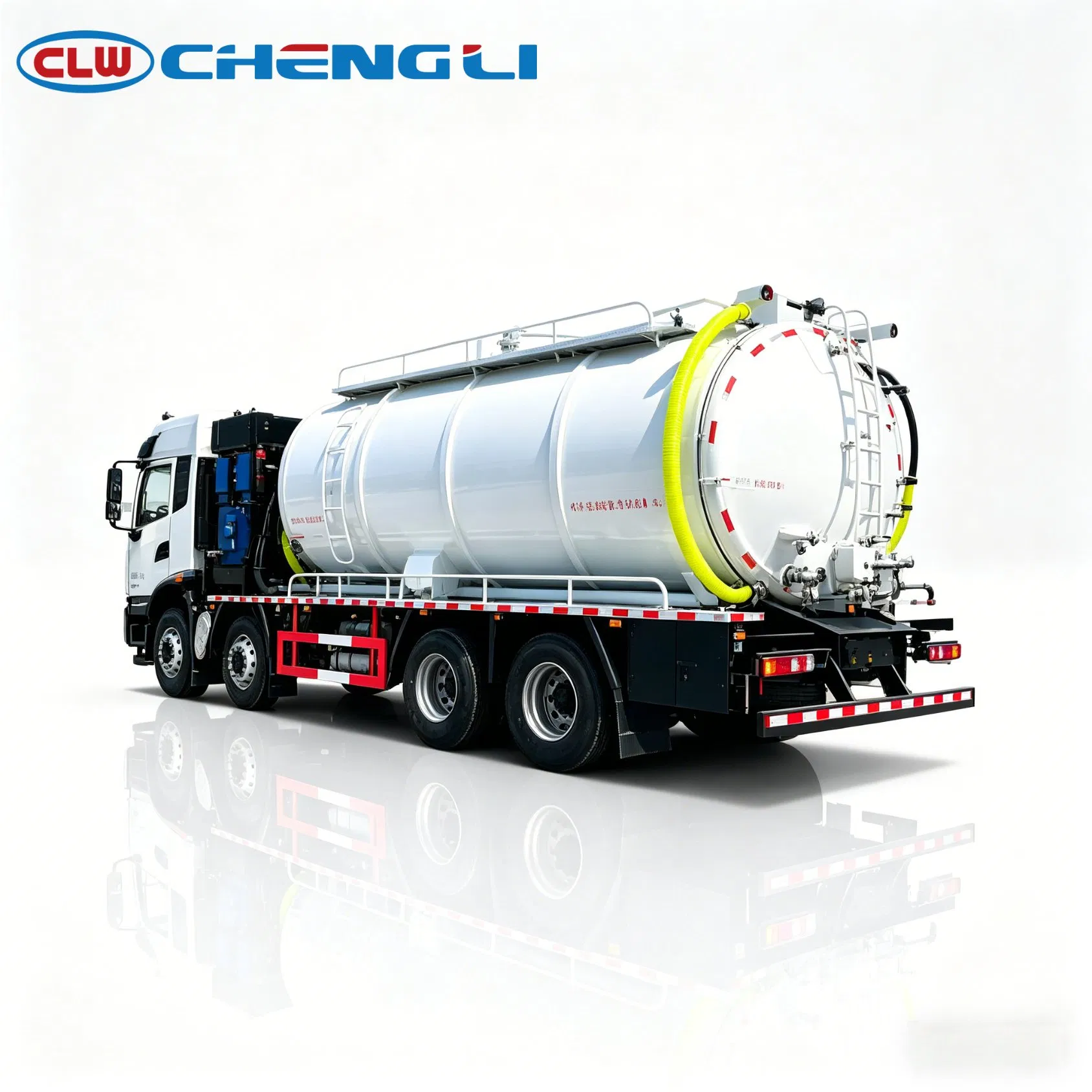Dongfeng Kinland 8x4 Combination Sewer Cleaning Truck, verified source view 3