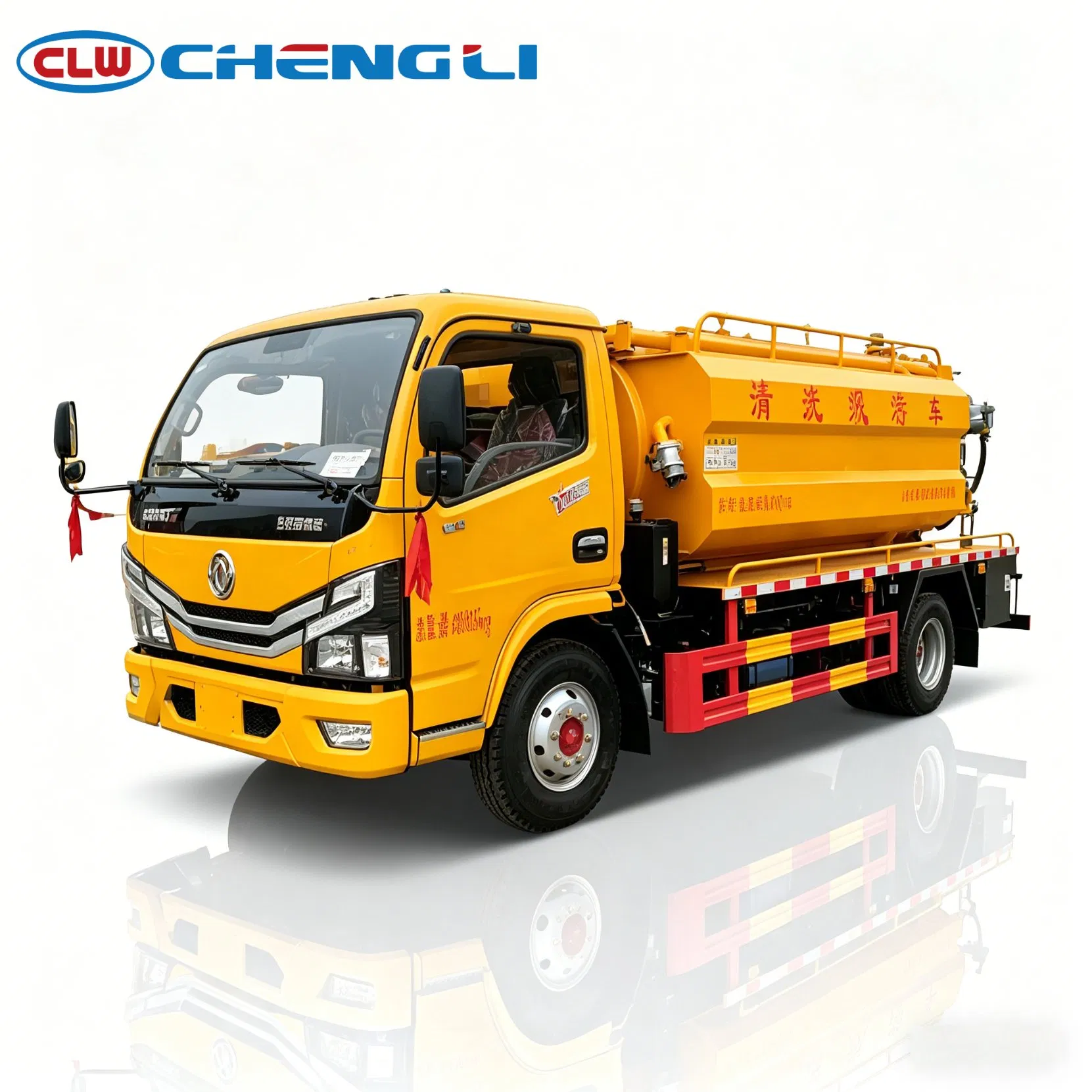 Dongfeng 6 m³ Compact Combination Sewer Cleaning Truck, verified source view 2