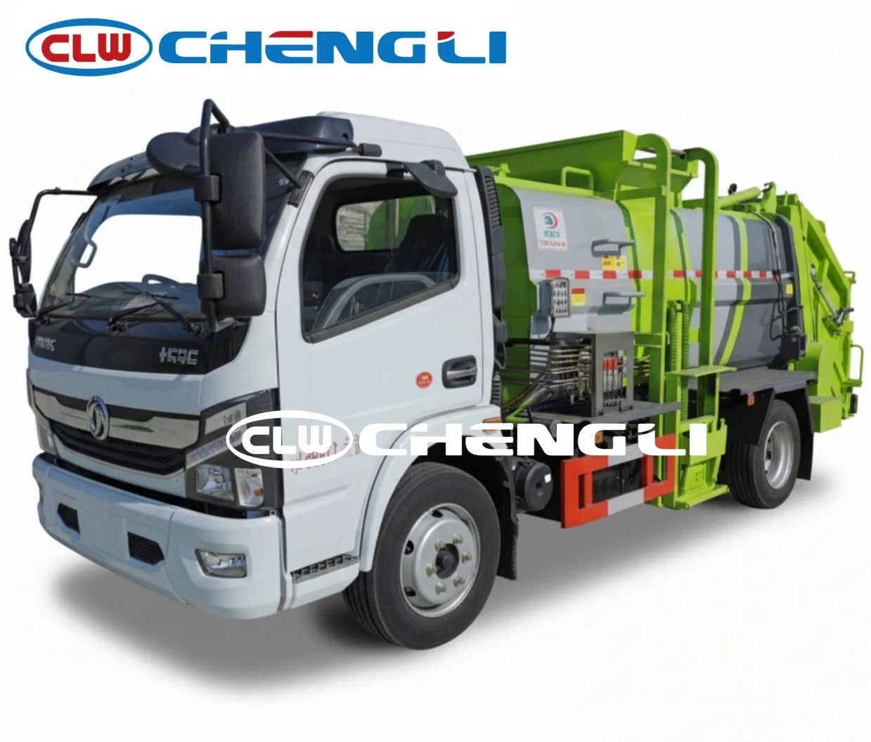 Dongfeng CL5120TCACC6 food-waste truck, front left view