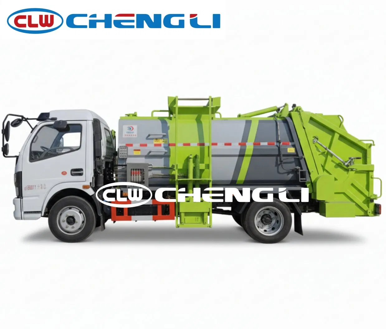 Dongfeng CL5120TCACC6 food-waste truck, left side view