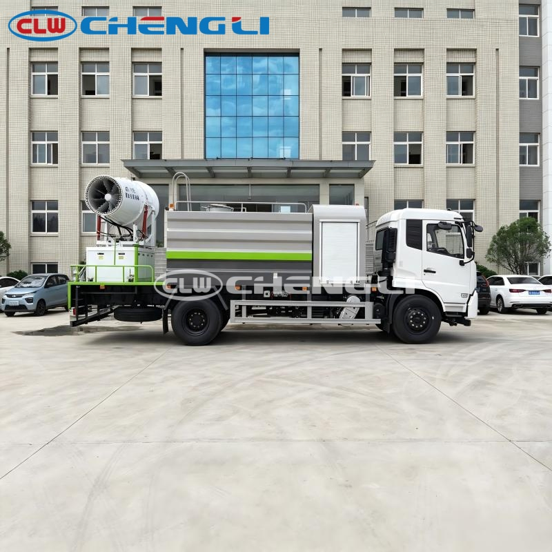 Dongfeng fog-cannon dust suppression truck, product view 2