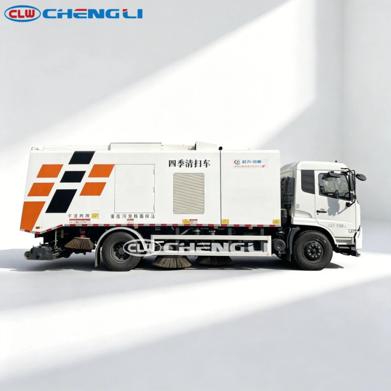 Dongfeng Tianjin CLW5188 road sweeper, product view 3
