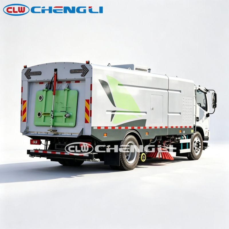 CLW CL5120 electric washing sweeper, product view 3