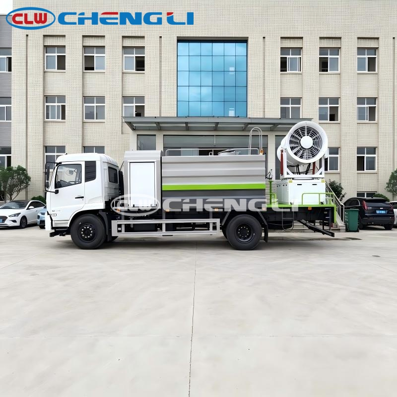 Dongfeng fog-cannon dust suppression truck, product view 5