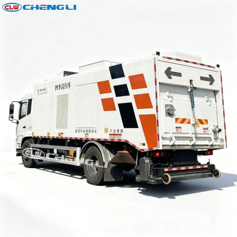 Dongfeng Tianjin CLW5188 road sweeper, product view 2