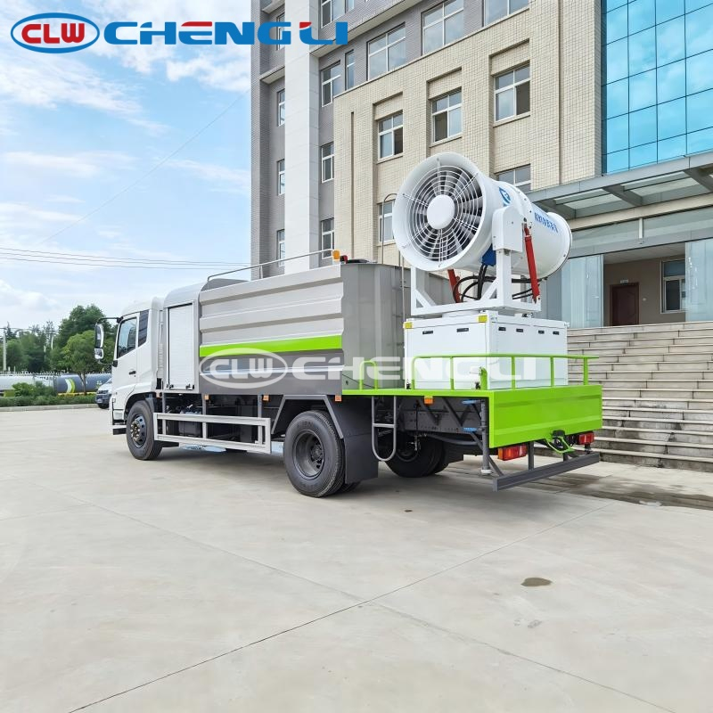 Dongfeng fog-cannon dust suppression truck, product view 4