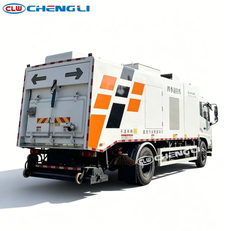 Dongfeng Tianjin CLW5188 road sweeper, product view 6