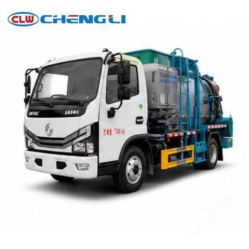 Dongfeng 7.36T Food Waste Collection Truck - verified product view 6