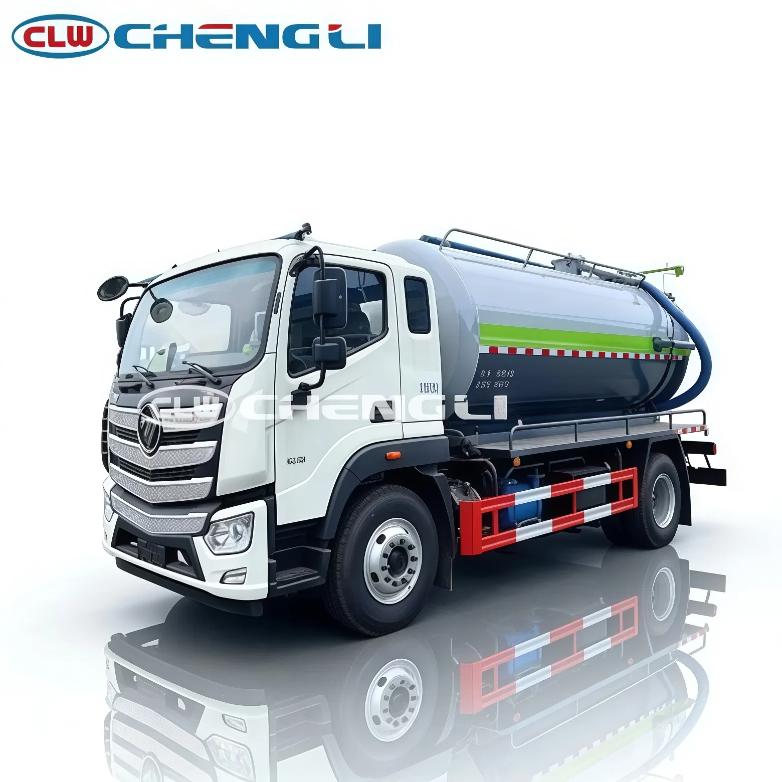 Foton 13.8 m³ Vacuum Sewage Suction Truck