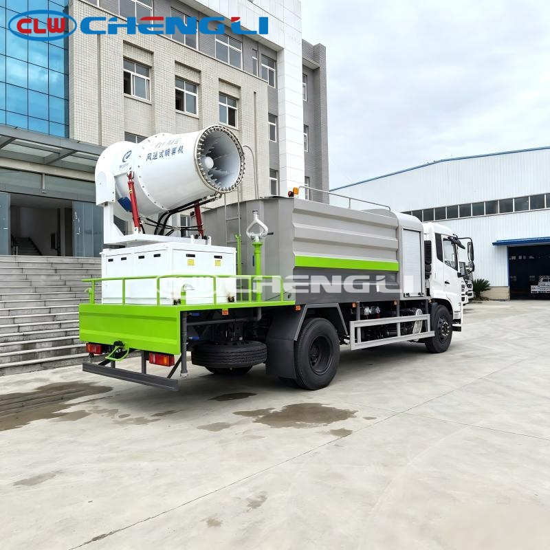 Dongfeng fog-cannon dust suppression truck, product view 3