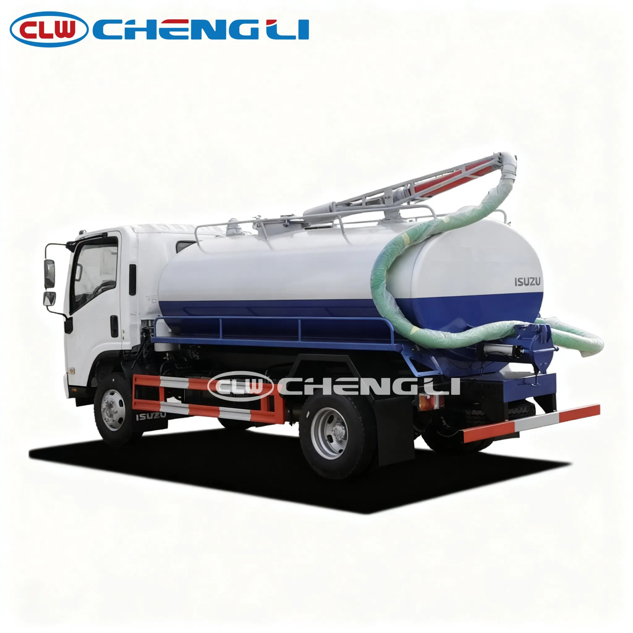 Isuzu 6m3 4x2 Vacuum Sewage Suction Truck - verified product view 6
