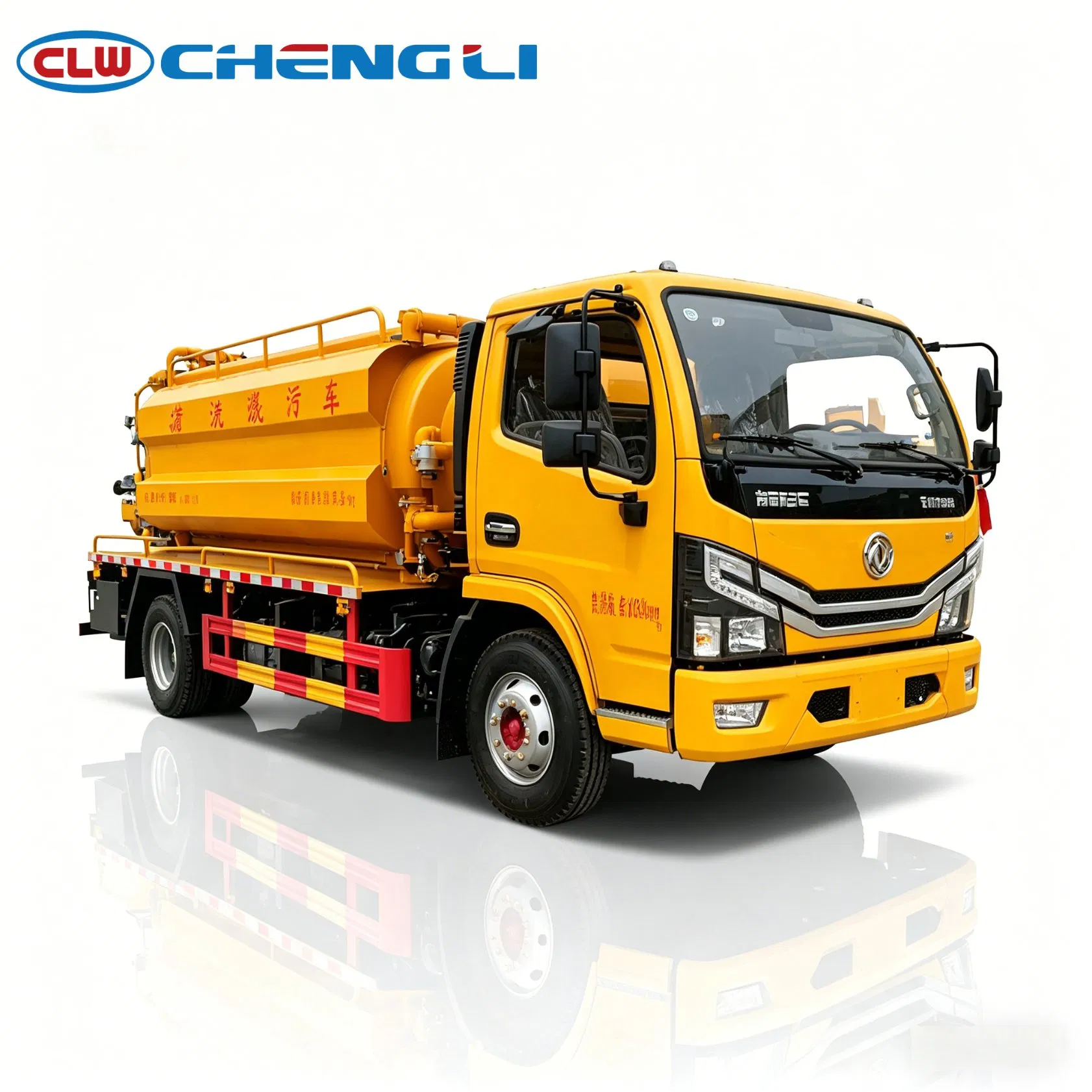 Dongfeng 6m3 Combination Sewer Cleaning Truck