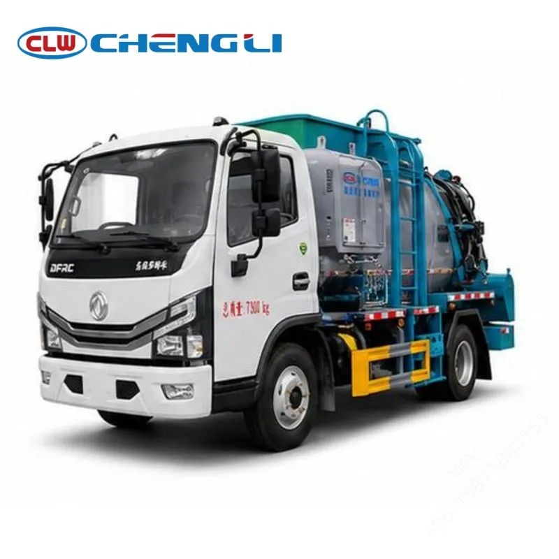 Dongfeng 7.36T Food Waste Collection Truck - verified product view 7