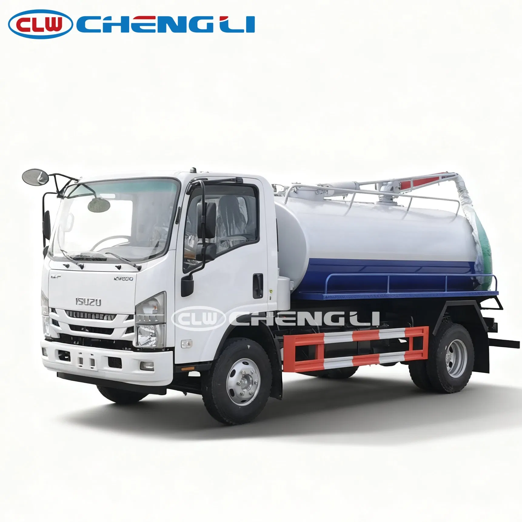 Isuzu 6m3 4x2 Vacuum Sewage Suction Truck