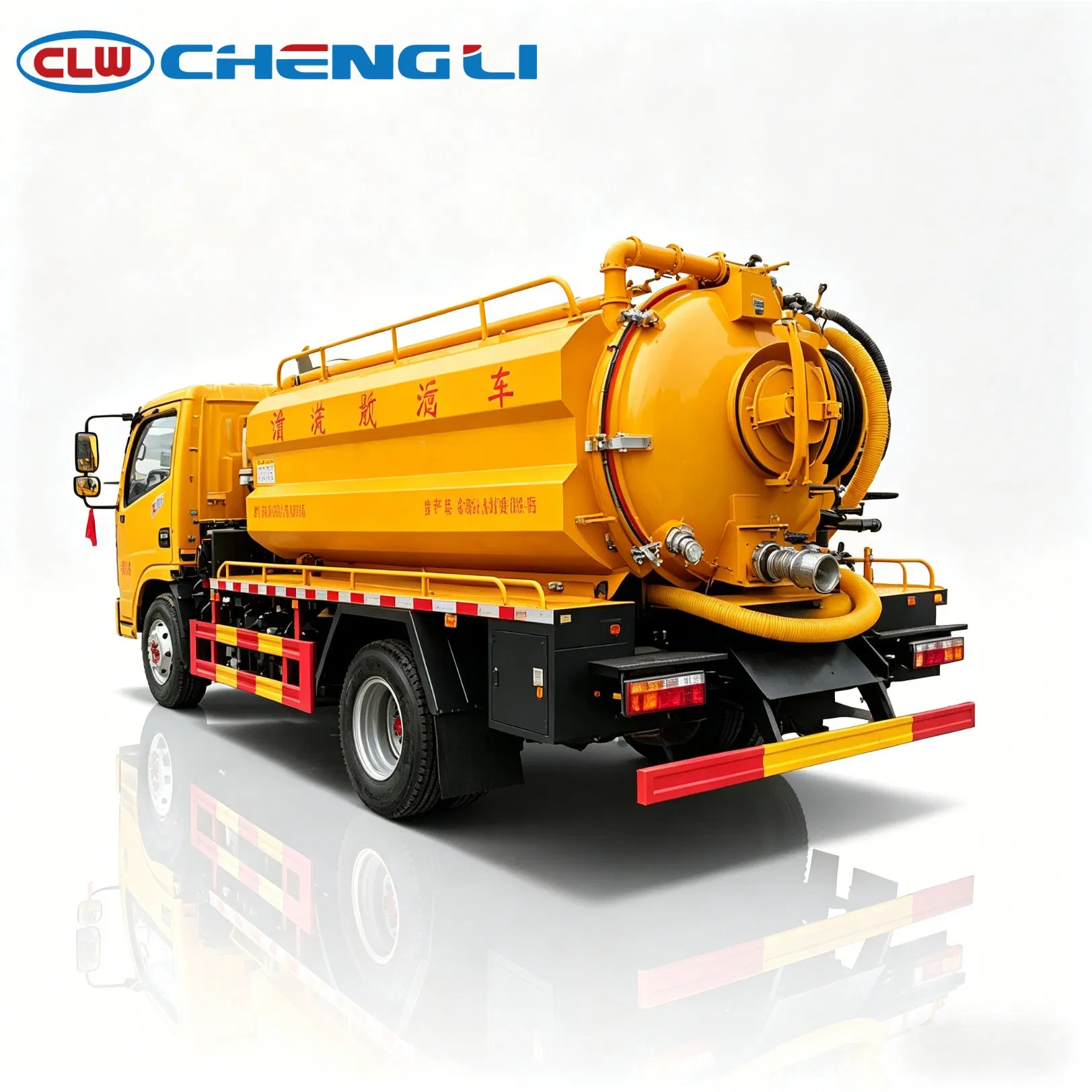 Dongfeng 6m3 Combination Sewer Cleaning Truck - verified product view 5